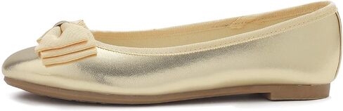Women's Round Toe Cute Bow Trim Ballet Flats in Saudi Arabia
