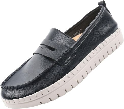 Glolily Elle Loafer Women's Comfort Sneaker - Orthotic Lightweight & Flexible Walking Shoes with Arch Support, Comfortable Casual Fashion Shoes for Women in Saudi Arabia