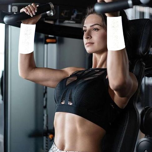 4 Pack 6 Inch Wrist Sweatbands Tennis Wrist Bands Absorbent Sweat Band for Men and Women, Breathable Cotton Sweatbands for Work Out, Basketball, Running Athletic Sports -Black & Blue in Kuwait