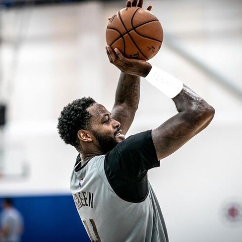 4 Pack 6 Inch Wrist Sweatbands Tennis Wrist Bands Absorbent Sweat Band for Men and Women, Breathable Cotton Sweatbands for Work Out, Basketball, Running Athletic Sports -Black & Blue in Kuwait