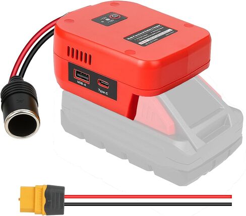 محول خطوة من 20 فولت إلى 12 فولت لـ DeWalt 20v Max لعجلة محول البطارية ، DC 12V 15A 180W Buck Converter منظم لـ Golf Cart RC Truck Light & DIY in Kuwait