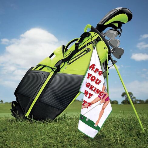 I Know I Play Like A Girl Printed Microfiber Golf Towel, Funny Golf Towel Gifts and Golf Accessories for Women Girlfriend Mom Mother, Mothers Day Birthday Gift for Golf Lover Golfer in Saudi Arabia
