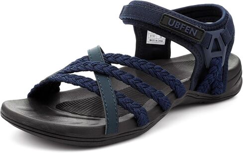 UBFEN Womens Hiking Sandals Sport Walking Adjustable Hook Ankle Straps Comfortable Outdoor Beach Athletic Shoes in Saudi Arabia