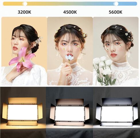 Led Meeting Room Lighting, Dmx512 Stage Floodlight, 5600K Cold White Colour Flat Light, Photography, Studio Fill Light, Conference Flat Light in Kuwait