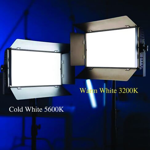 Led Meeting Room Lighting, Dmx512 Stage Floodlight, 5600K Cold White Colour Flat Light, Photography, Studio Fill Light, Conference Flat Light in Kuwait