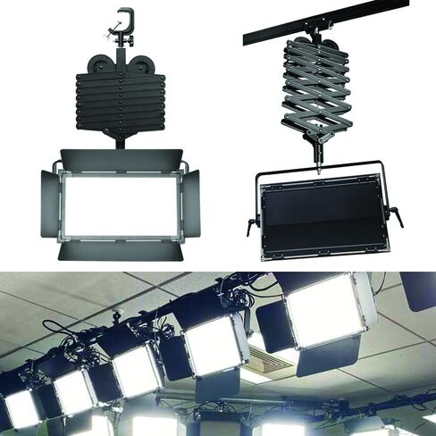 Led Meeting Room Lighting, Dmx512 Stage Floodlight, 5600K Cold White Colour Flat Light, Photography, Studio Fill Light, Conference Flat Light in Kuwait