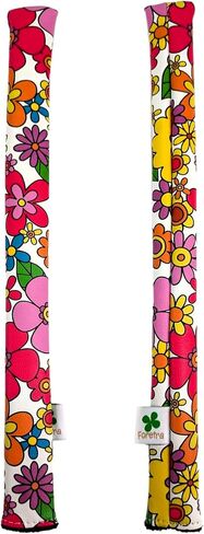 Foretra - Limited Edition Flowers Pattern Putter Headcover Quality PU Leather Magnetic Closure for Mallet Style Putters in Saudi Arabia