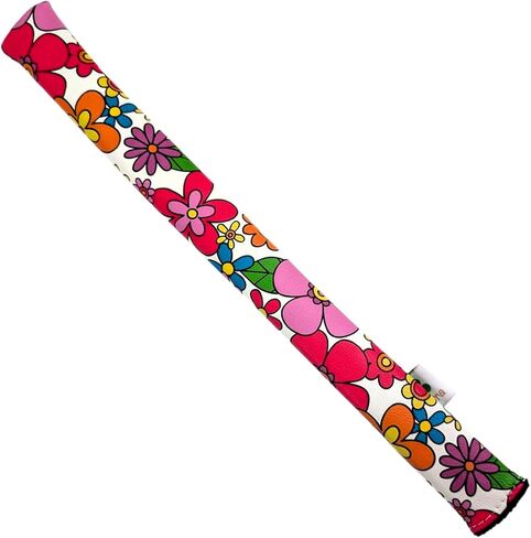 Foretra - Limited Edition Flowers Pattern Putter Headcover Quality PU Leather Magnetic Closure for Mallet Style Putters in Saudi Arabia