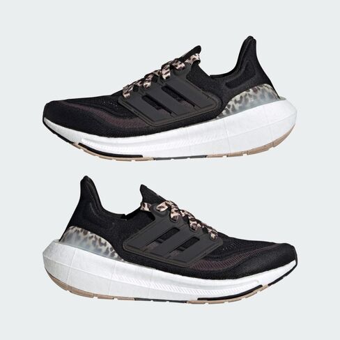 adidas Womens Ultraboost Ultra Boost Light Running Sneakers Shoes - Black, Blue in Saudi Arabia