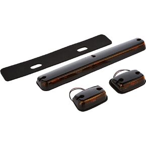 Pacer Performance 20-265 Hi-Five Amber Chevy Style Cab Roof LED Light Kit, (Pack of 3)