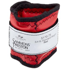 Sammons Preston Cuff Weight, 15 lb, Gold, 2 Velcro Strap & D-Ring Closure, Grommet for Easy Hanging, Lead Free Steel Ankle & Wrist Weights, For Strength Building & Injury Rehab, Sold Individually