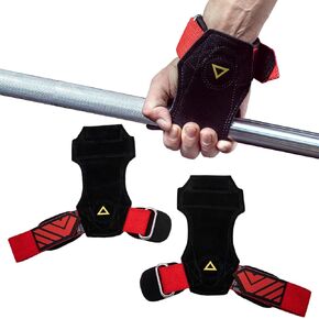 MANUEKLEAR Wrist Straps for Weightlifting, Lifting Straps Gym for Powerlifting, Neoprene Padded Deadlift Straps for Women with Adjustable Cushion Wrist Loop in Saudi Arabia