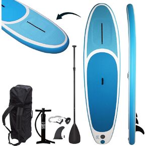 Inflatable Stand Up Paddle Board with Built-in Cooler/Storage, 10’6" Premium Paddleboard with Accessories & Sup Carry Bag, Stand Up Paddle Boards for Youth & Adults