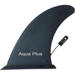 Inflatable SUP Center Fin Paddle Board Set Fins (Black, 9inch)