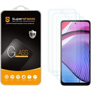 Supershieldz (3 Pack) Designed for Motorola Moto G 5G (2023) Tempered Glass Screen Protector, Anti Scratch, Bubble Free