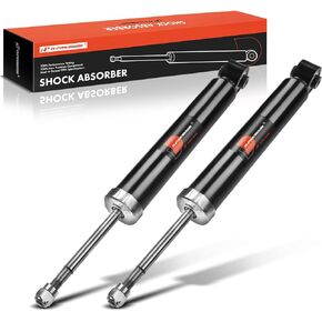 A-Premium Rear Pair (2) Strut Shock Absorber Compatible with Nissan Pathfinder 2013-2020 & Infiniti JX35 2013, QX60 2014-2020 Sport Utility, Driver and Passenger Side, Replace# 349237