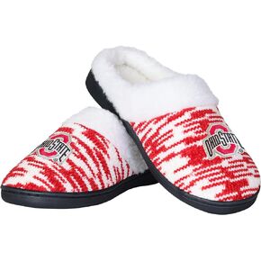 FOCO Ohio State Buckeyes Sherpa Lined Colorblend Cup Sole - Womens Extra Large