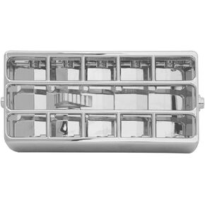 GG Grand General 68286 Chrome Plastic AC Vent for Peterbilt 357/378/379/385 Series, 2001-05