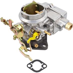 New Carburetor for Ford 1957 1960 1962 144 170 200 223 inline 6 6 Cyl 4 Cyl Engines 1 Barrel Carb Replace Holley 1904 Manual Choke 1959 F100 single barrel Carburetor with Gasket