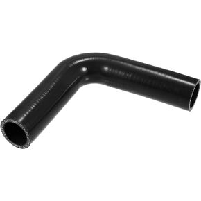 X AUTOHAUX 32mm 1.26" ID 90 Degree Elbow Silicone Reducer Hose Pipe Bend Turbo Water Intercooler Black
