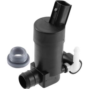 X AUTOHAUX Car Windshield Washer Pump for Windscreen Washing System PKW 1 355 124 1S7117K624FE 30699952 for Ford Focus C-Max 2003-2007