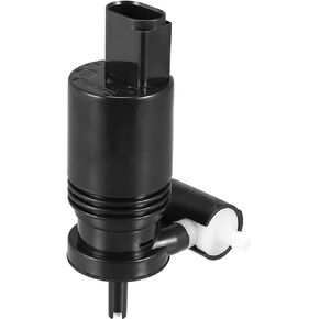 ACROPIX Windshield Washer Motor Pump Fit for Chrysler Aspen for Jeep Wrangler - Pack of 1 Pcs Black