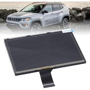 7" uconnect Touch Screen Digitizer LCD Monitor Radio Navigation Compatible with Jeep Compass 2017 2018 2019 2020 Radio Navigation Replace # TDO-WXGA0700K00033-V2 TDO-WXGA0700K00057-V1
