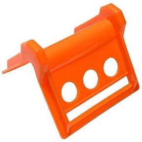 (10 Pack) Plastic Tie Down Protectors - Heavy Duty Flatbed Strap Edge Corner Guard-–Prevents Damage to Cargo Edges & Webbing – Extends Strap Life – Secure Cargo Safely & Reliably (10 Pack)