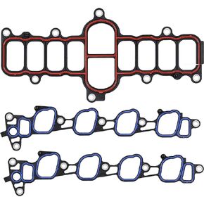 DNJ IG4155 Intake Gasket for 1999-2004 / Ford, Lincoln/E-150, E-250, Expedition, F-150, Navigator / 4.6L, 5.4L / SOHC / V8 / 16V / 281cid, 330cid / VIN 6, VIN L, VIN W
