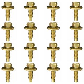 GM 16-Piece Interior | Exterior | Body Bolt | Hardware Kit (5/16-18 x 1 3/16") Standard Thread | FITS: Chevrolet, Buick, Oldsmobile, Pontiac, Cadillac, GMC Trucks, GM A | B | C | D | E | F | G Body
