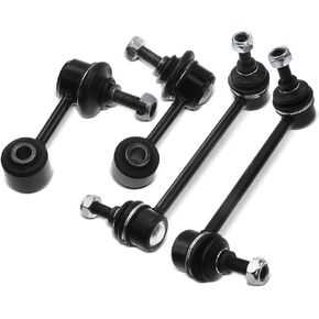 A-Premium Set of 4, Front & Rear Sway Bar Links Kit Stabilizer Bar Links Compatible with Ford Fusion 2006-2010, Lincoln MKZ 2007-2009, Zephyr 2006, Mercury Milan 2006-2009, Replace # K80250 K80251