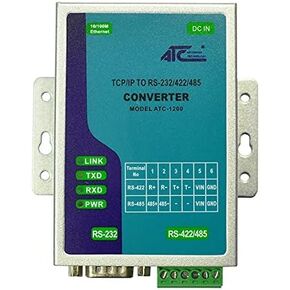 Serial Ethernet Converter- ATC-1200 Low Cost RS232/422/485 to Ethernet