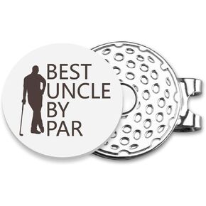 Dad Birthday Gifts Golf Ball Marker Hat Clip Golf Ball Markers for Golf Lovers Funny Golf Accessories