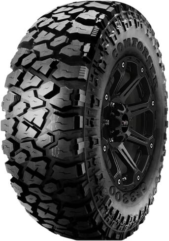 CF3300 M/T Mud Off-Road Light Truck Radial Tire-35X12.50R20LT 35X12.50X20 35X12.50-20 125Q Load Range F LRF 12-Ply BSW Black Side Wall in Kuwait
