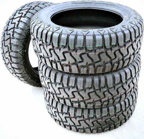MK878 R/T R/T شاحنة خفيفة للطرق الوعرة للطرق الوعرة، إطار شعاعي-LT33X12.50R24 33X12.50X24 33X12.50-24 104Q نطاق التحميل E LRE 10-Ply BSW جدار جانبي أسود in Saudi Arabia