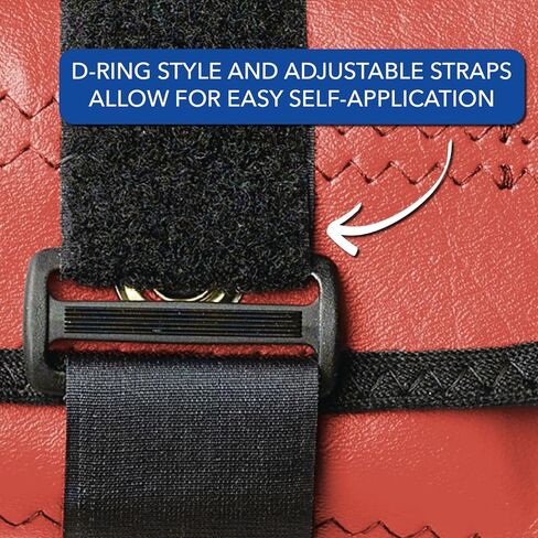 Sammons Preston Cuff Weight, 15 lb, Gold, 2 Velcro Strap & D-Ring Closure, Grommet for Easy Hanging, Lead Free Steel Ankle & Wrist Weights, For Strength Building & Injury Rehab, Sold Individually in Kuwait