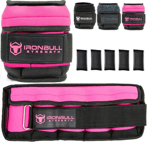 Adjustable Ankle Weights (Pair) - Weighted Ankle Weight for Walking, Gym and Exercise - 2, 4, 6, 8, 10 LB Leg Weight with Straps for Women and Men in Saudi Arabia