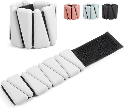 Wrist Ankle Weights for Women Men kid, Adjustable arm Weighted set for Yoga, Walking, Pilates, Exercise, Fitness, Aerobics, Gym, Set of 2 (1lb Each) in Saudi Arabia