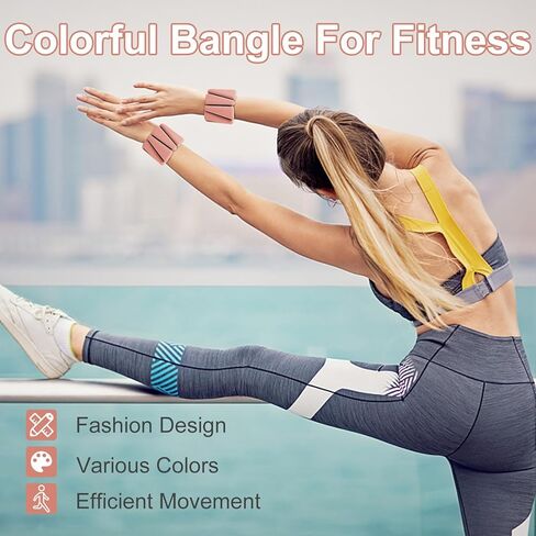 Wrist Ankle Weights for Women Men kid, Adjustable arm Weighted set for Yoga, Walking, Pilates, Exercise, Fitness, Aerobics, Gym, Set of 2 (1lb Each) in Saudi Arabia