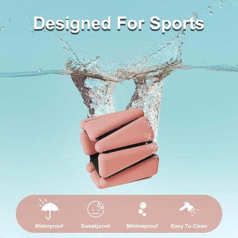 Wrist Ankle Weights for Women Men kid, Adjustable arm Weighted set for Yoga, Walking, Pilates, Exercise, Fitness, Aerobics, Gym, Set of 2 (1lb Each) in Saudi Arabia