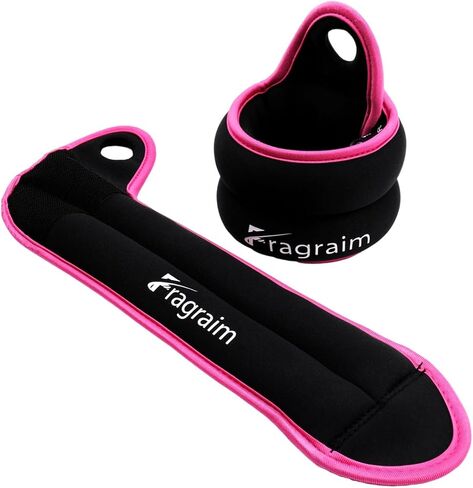 Fragraim Wrist Weights Sets for Women & Men with Thumb Loops Lock (Available in 0.5lb, 1lbs or 1.5lbs each), Great for Walking Running Weightlifting Training Gymnastic Aerobic Jogging Cardio Exercises in Kuwait