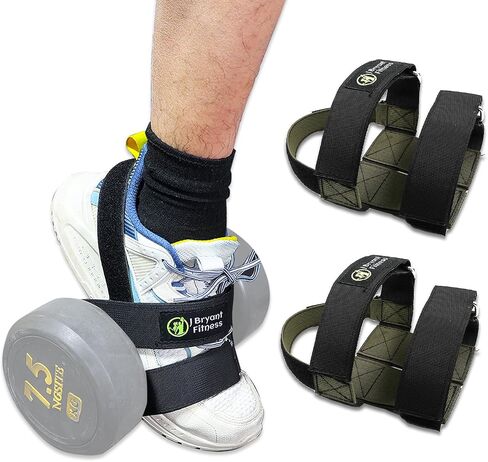 J Bryant Fitness Feet Strap for Dumbbell Foot Strap Ankle Weights Strap Tibialis Trainer Leg Muscles Strength Training Workout in Saudi Arabia