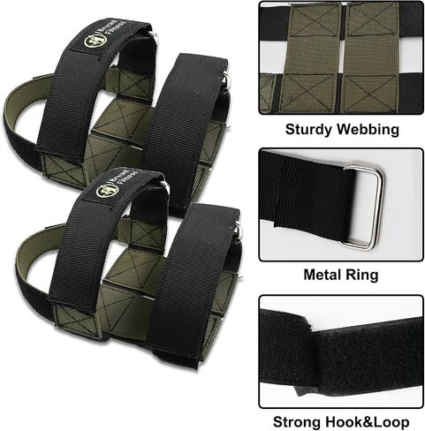 J Bryant Fitness Feet Strap for Dumbbell Foot Strap Ankle Weights Strap Tibialis Trainer Leg Muscles Strength Training Workout in Saudi Arabia