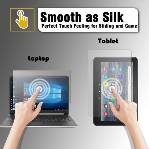KEANBOLL 3-Pack واقي شاشة غير لامع مضاد للوهج لجهاز Microsoft Surface Laptop Go 3/Go 2 (12.4 بوصة)، يساعد على تقليل التعب لعينيك، وتقليل بصمات الأصابع in Saudi Arabia