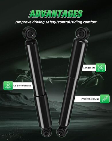الصدمات، دعامات خلفية للغاز من SCITOO ممتصة للصدمات تناسب 2006 2007 2008 2009 2010 2011 2012 Toyota RAV4 349024 37289 مجموعة من 2 in Saudi Arabia