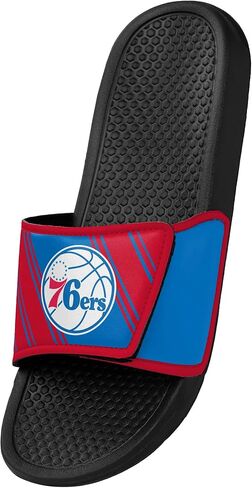 صنادل FOCO الرجالية بشعار فريق NBA Shower Sport Legacy Slide Flip Flop in Saudi Arabia
