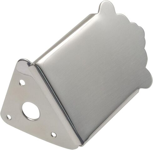 Golden Gate M-133 Traditional Mandolin Tailpiece - Nickel in Saudi Arabia