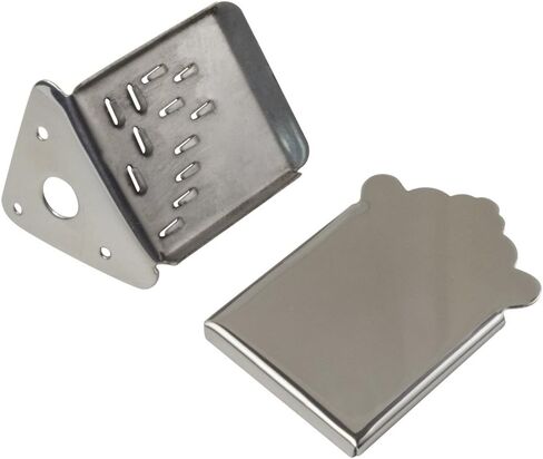 Golden Gate M-133 Traditional Mandolin Tailpiece - Nickel in Saudi Arabia