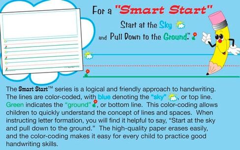 ورق كتابة من Teacher Created Resources Smart Start 1-2: 100 ورقة، TCR76531، أبيض in Saudi Arabia