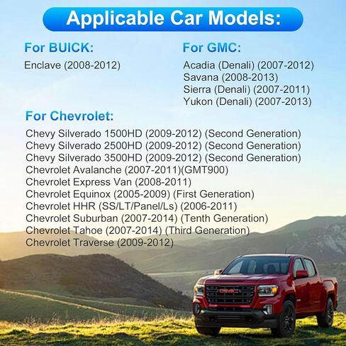 راديو ستيريو للسيارة 4+64 جيجا لسيارة شيفروليه جي إم سي بويك مع Carplay اللاسلكي Android Auto، شاشة لمس 8 بوصة تشيفي سيلفرادو وحدة رأس راديو مع كاميرا احتياطية AHD بلوتوث GPS/DSP/EQ/SWC in Kuwait
